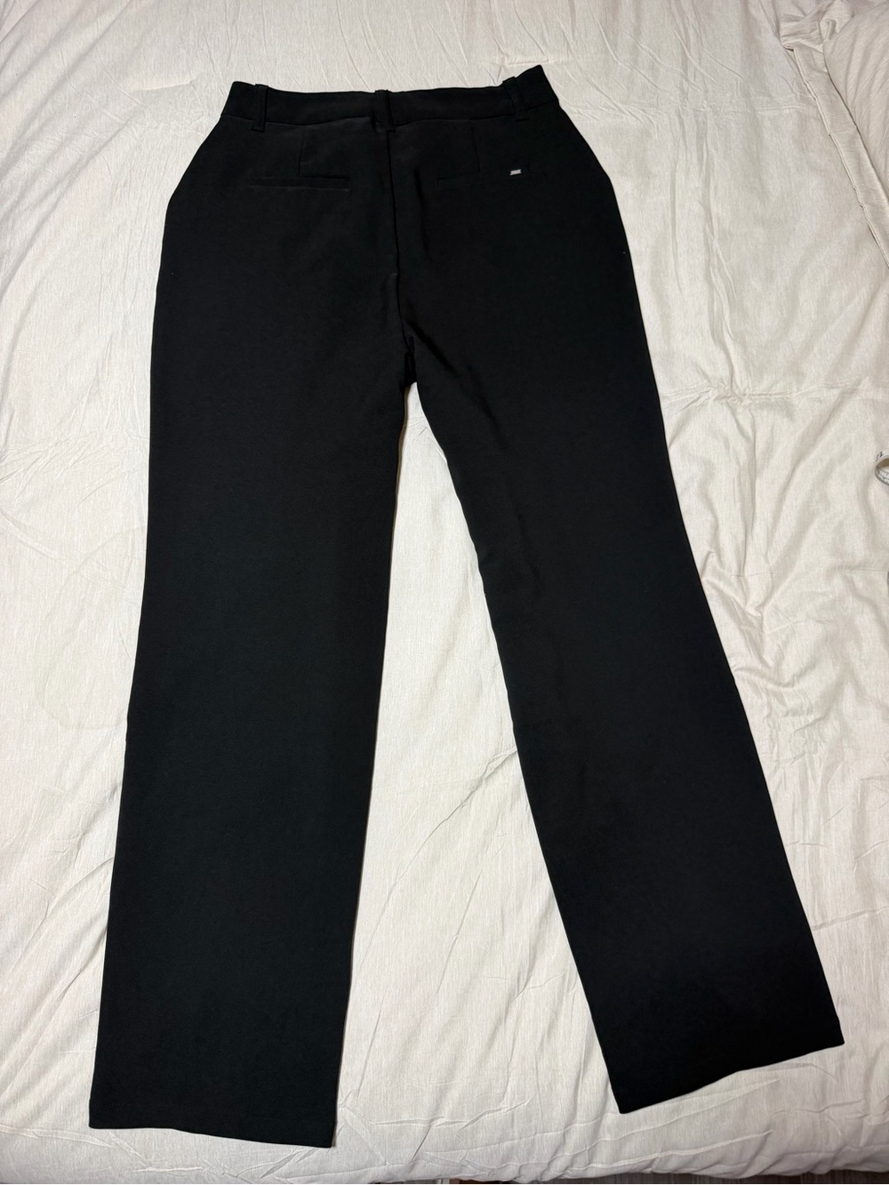Women’s Black Dress Pants - Classic Straight Fit